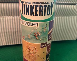 $36.00 - Vintage Tinkertoy Giant Engineer Set (No.155)