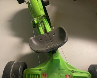 $55.00 - Vintage Marx Great Machine Ride-On Trike Green Racer