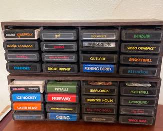 $165.00 /Lot - Vintage Atari 2600 Video Game Cartridge Lot of 32 Games