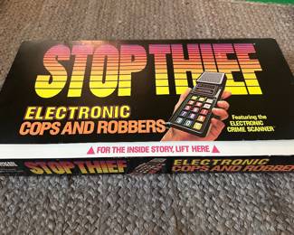 $50.00 - Stop Thief Electronic Cops and Robbers Game by Parker Brothers 1979