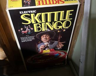 $30.00 - Electric Skittle Bingo Board Game 1973
