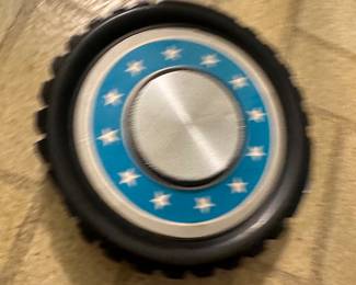 $40.00 - 1970s Evel Knievel Transistor AM Radio 6 in., 9 Volt Battery