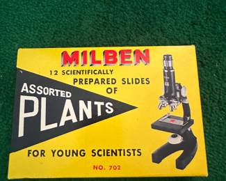 $10.00 - Vintage Milben No. 702 Assorted Plants Slide Set