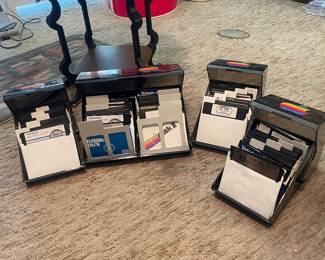 $975.00 - Vintage Apple II Plus Computer System with Dual Disk II Drives, Software & Disk Collection