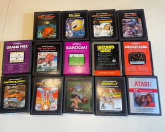 $135.00 - Atari Cartridges, Lot of 14