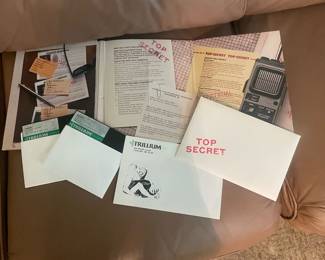 $97.00 - Trillium Amazon Apple II Adventure Game Complete Box Micheal Crichton 5.25 Disk Vintage