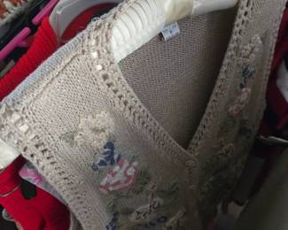 Knit vest