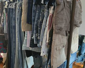 2000's y2k Low rise shorts, America eagle, Levi's, abercrombie, cruel girl, Aeropostale