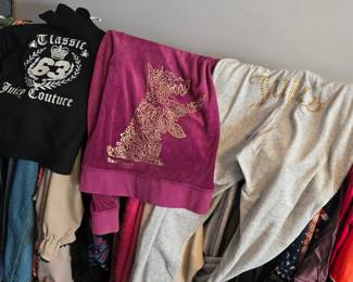 Vintage Y2K Juicy Couture velour tracksuit and jacket