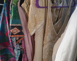 Vintage beaded gowns