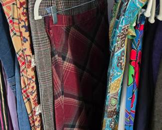 Wool skirts