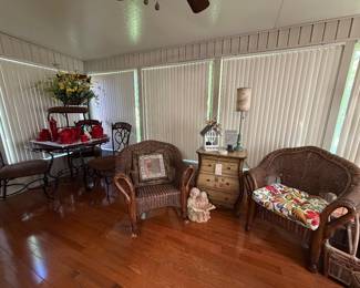 Beautiful wicker set
