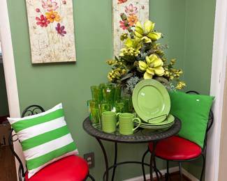 Wrought iron set