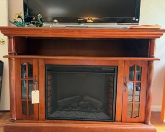 Electric Fireplace/tv console