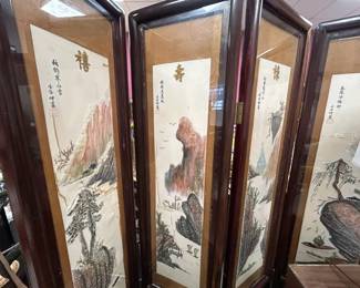 Silk room divider 