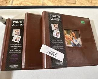Pinnacle Brown Faux Leather Photo Album
