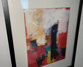 Abstract art painting
