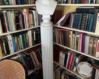 Vintage bust on a pedestal