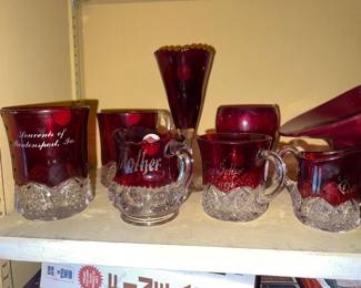 Ruby stained glasses