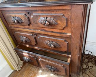 Victorian-era Eastlake style dresser