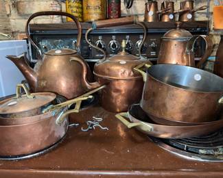 Copper cookware