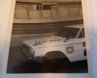 Ray Hunt NASCAR  Hunt Brothers real photo