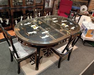 I am selling the Oriental furniture NOW. NO I will NOT let you browse the rest of the sale. Call me 386-405-1867