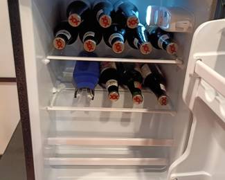 Mini Fridge comes with everything inside