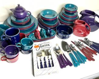 Large Mix and Match Fiesta Set with Utensils 
