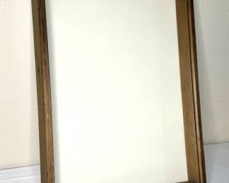 Wood Frame Shadow Box with Glass Front 