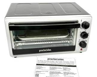Proctor Silex 6-Slice Simply-Crisp Air Fryer and Toaster Oven 