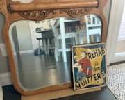 Beautiful antique mirror