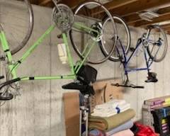 Beautiful trunk, bikes, luggage