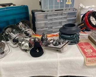 Tackle boxes, reels and more!