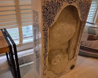#42	Wedding Dress in preserved Box -4 pieces 	 $30.00 