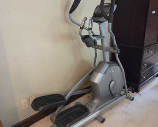 #60	Vision Fitness X30 Elliptical plugs in on Wheels - Heavy	 $75.00 