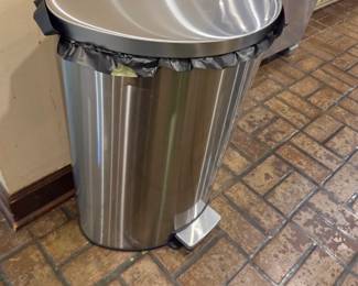 #28	Stainless Steel Garbage Can - 25" Tall	 $50.00 