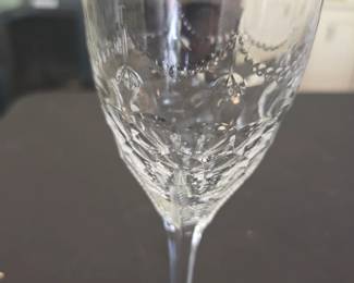 #335	William Yeoward Cecilia Etched Crystal water goblets set of 2	 $200.00 