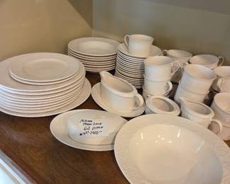 #271	Mikasa Plaza Lane - 62 piece China	 $140.00 