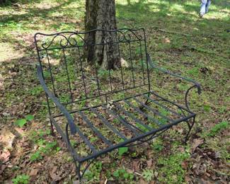 #184	Iron Loveseat (no cushions) - 44.5"L	 $65.00 