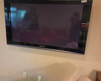 #133	Panasonic TV 48" on Wall - No Remote and you remove	 $75.00 