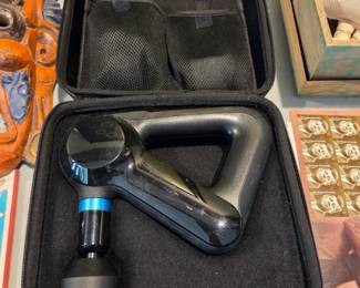 #53	Theragun Massager Cordless Heat Massager in Case Works 	 $60.00 