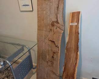 #38	Wood Live Edge (not planed) Piece - 16x67x2"Thick	 $75.00 