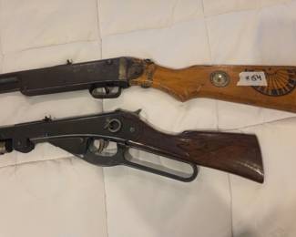 #154	Pair of Vintage Daisy Air Rifles (as is)	 $40.00 