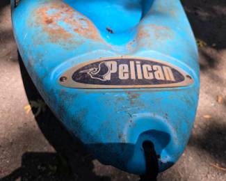 #328	Pelican Boost 100 hard plastic kayak 10 feet	 $100.00 