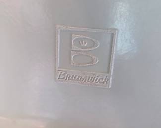 #334	Brunswick Light Green Adult size fiberglass and metal chair	 $25.00 