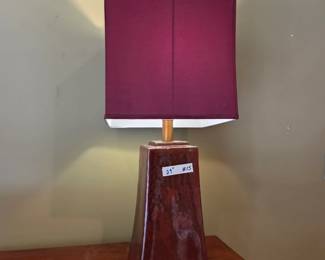 #15	Three Hands Heavy Ceramic Lamp - 29" Tall	 $50.00 