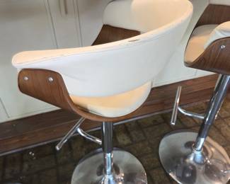 #16	Armen Living Swivel Adjustable Height Chrome Tall Bar Stools w/Foot Rest and Wood Bottom and Sides  - set of 2	 $50.00  #17	Armen Living Swivel Adjustable Height Chrome Tall Bar Stools w/Foot Rest and Wood Bottom and Sides  - set of 2	 $50.00 #18	Armen Living Swivel Adjustable Height Chrome Tall Bar Stools w/Foot Rest and Wood Bottom and Sides  - set of 3	 $75.00