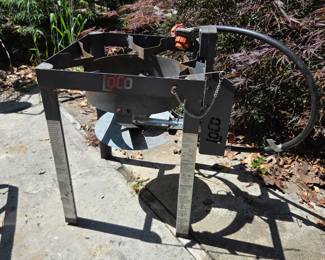 #303	Outdoor propane grill Loco brand	 $25.00 