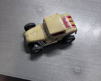 TOYS  Aurora TJet Tan Hot Rod Slot Car